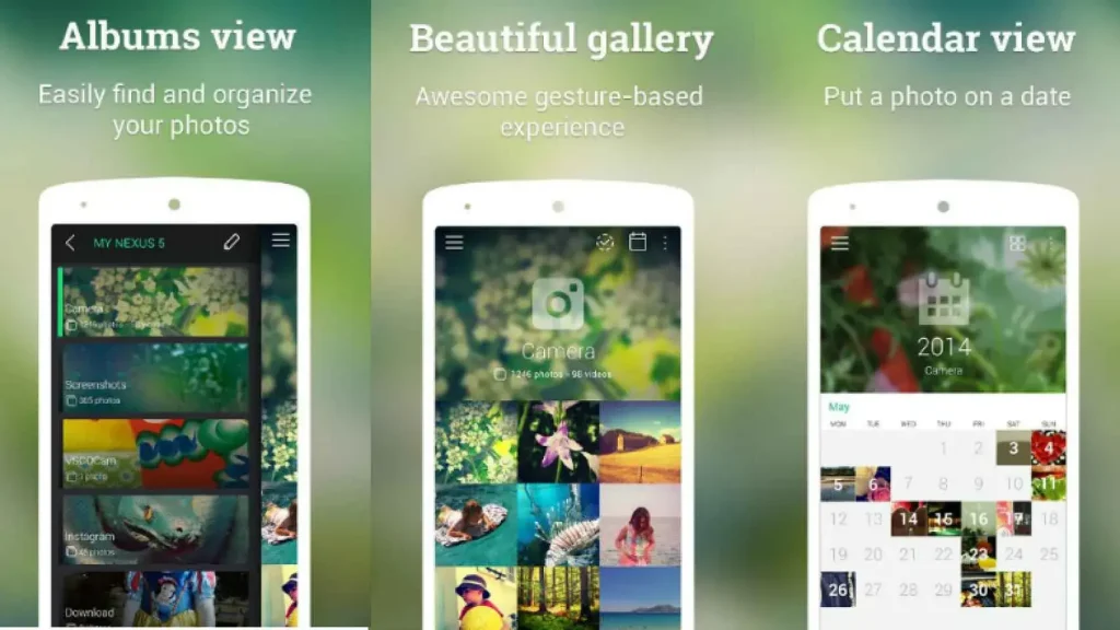 Las mejores aplicaciones de galería para Android Piktures