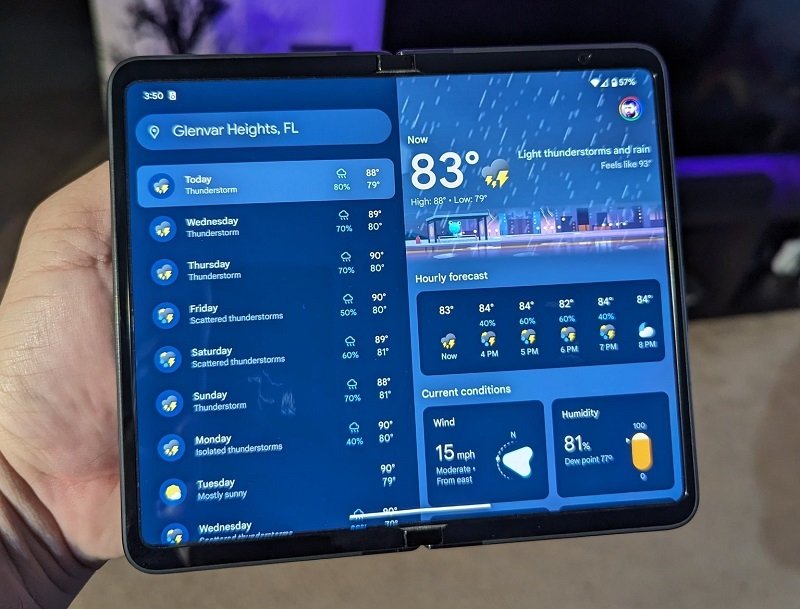 La nueva faceta de la App del Tiempo de Google