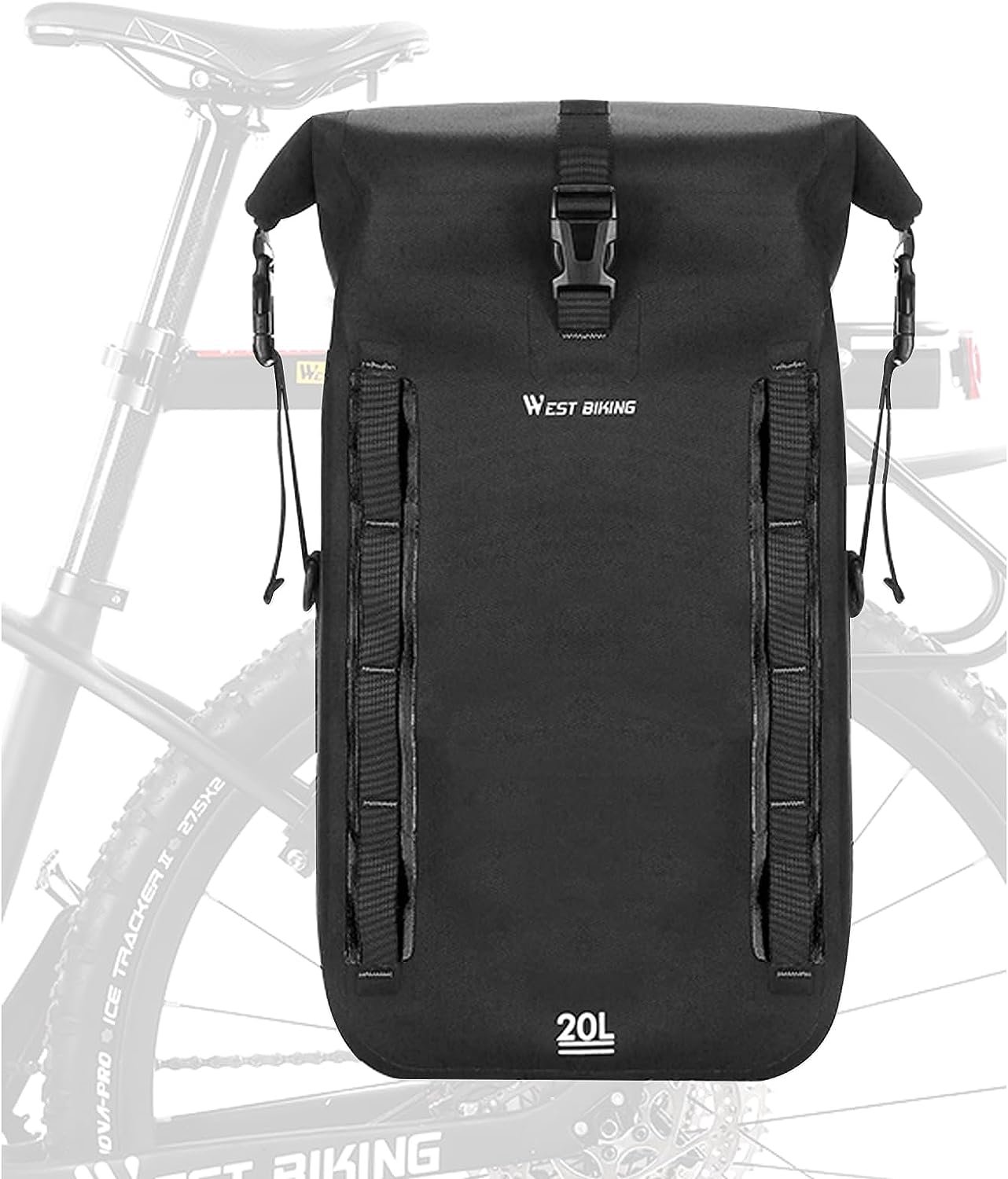 Mochila Transporte 3 en 1 para ciclismo