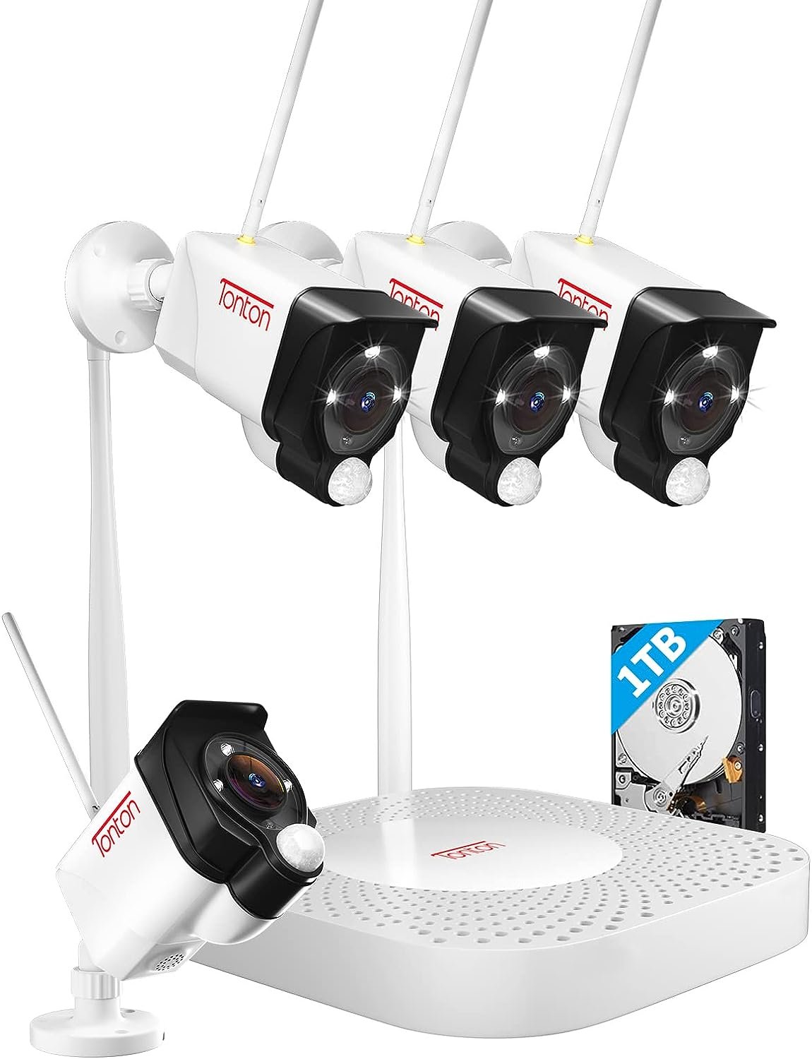 Cámara con Sensor PIR+Visión Nocturna en Color