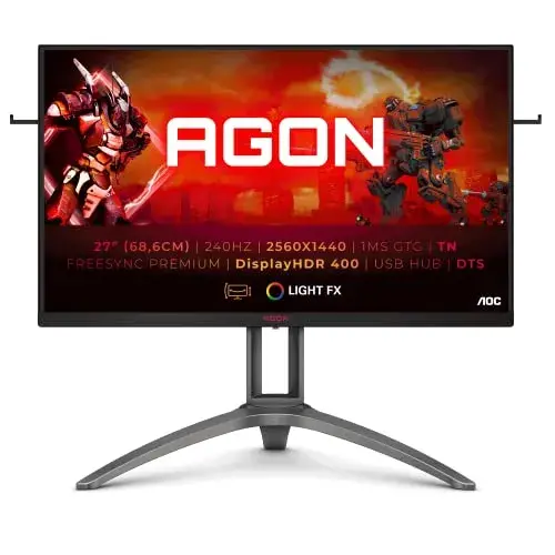AGON lanza un monitor de 27" con resolución QHD y 165 Hz para los amantes de los juegos