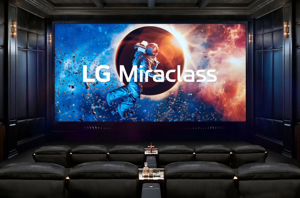 Llegan a los cines de España las primeras pantallas Miraclass de LG