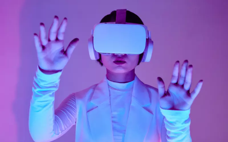 Persona en juego de realidad mixta