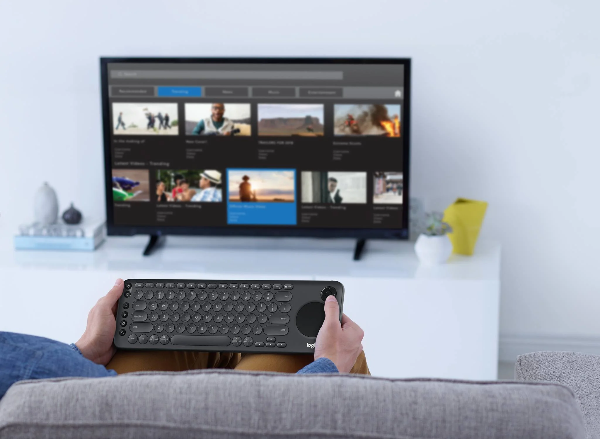 Mejor teclado inalámbrico para Smart TV