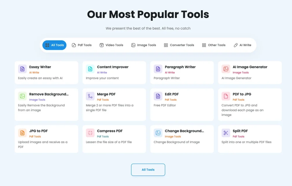 Herramientas de inteligencia artificial: TinyWow, el portal todo en uno para solucionar tus problemas con archivos herramientas de inteligencia artificial tinywow