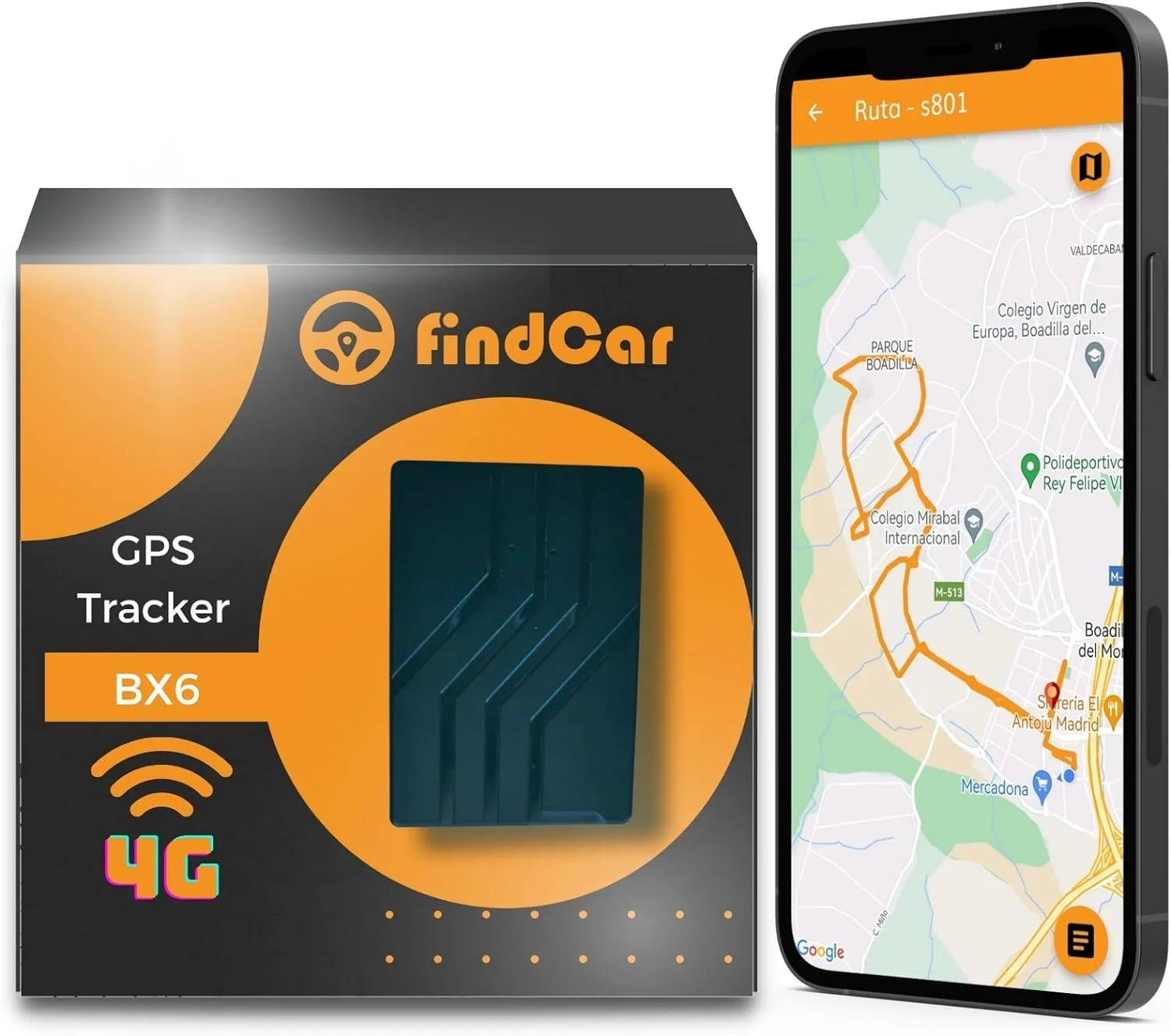 GPS findCar BX6-4G