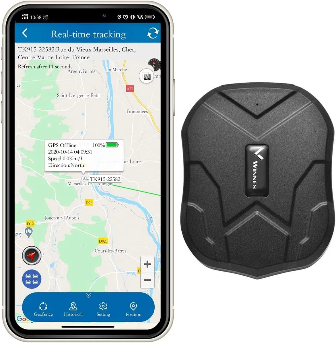 Localizador GPS para Coche