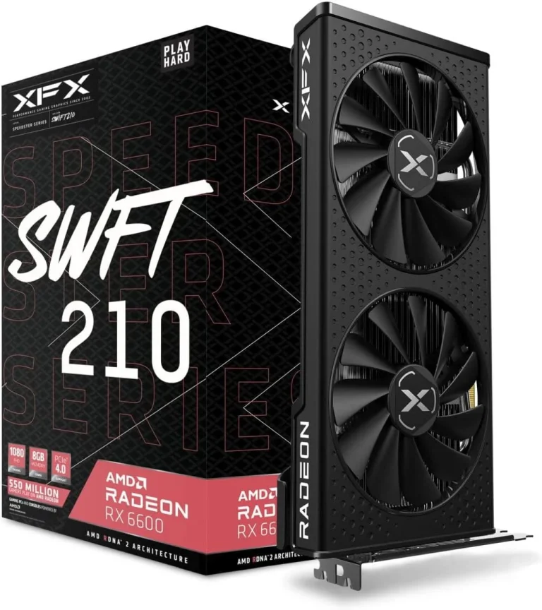 La XFX Speedster SWFT 210 Radeon RX 6600 Core Gaming