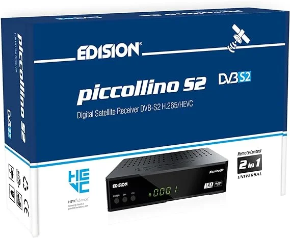 decodificadores de tv por satélite edision piccollino s2