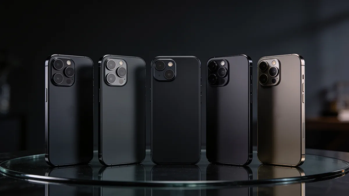 Alternativas al Xiaomi 17 Ultra: varios moviles de gama alta 2026 sobre mesa oscura