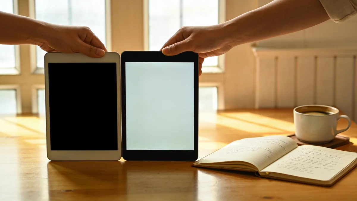 Cómo elegir una tablet: comparando pantallas antes de comprar