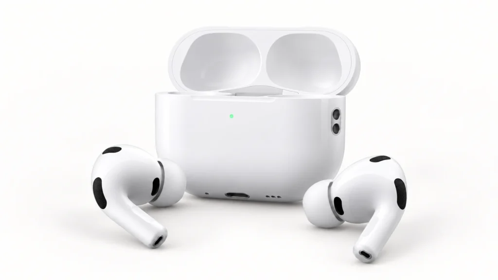 Apple AirPods Pro 3 auriculares inalámbricos recreación IA
