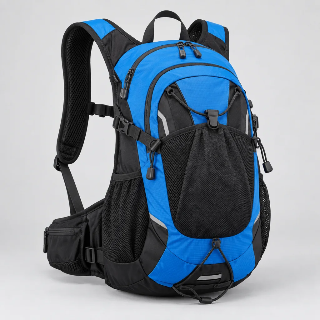 SPGOOD mochila ciclismo 20 L azul negro recreación IA