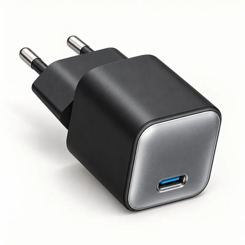 Anker 511 Nano 3 negro con puerto USB-C y enchufe europeo