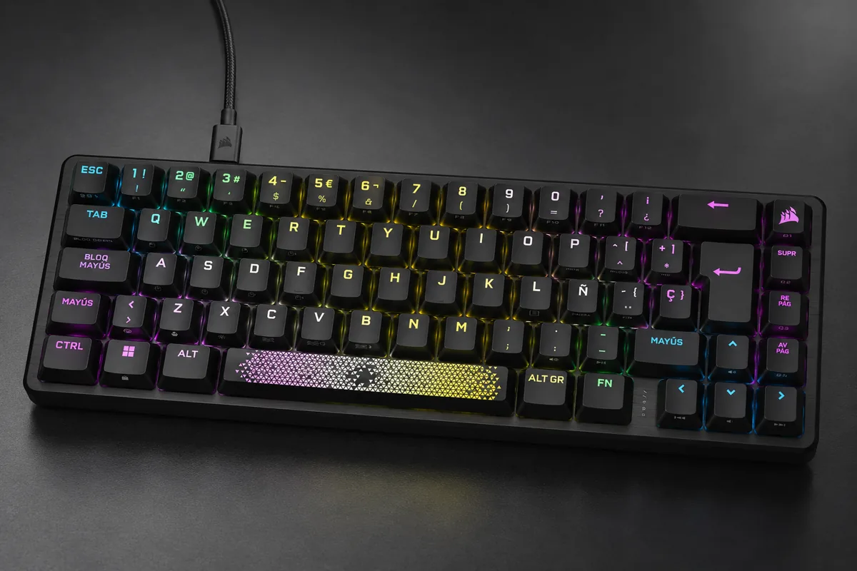 Corsair K65 Pro Mini RGB 65% teclado gaming
