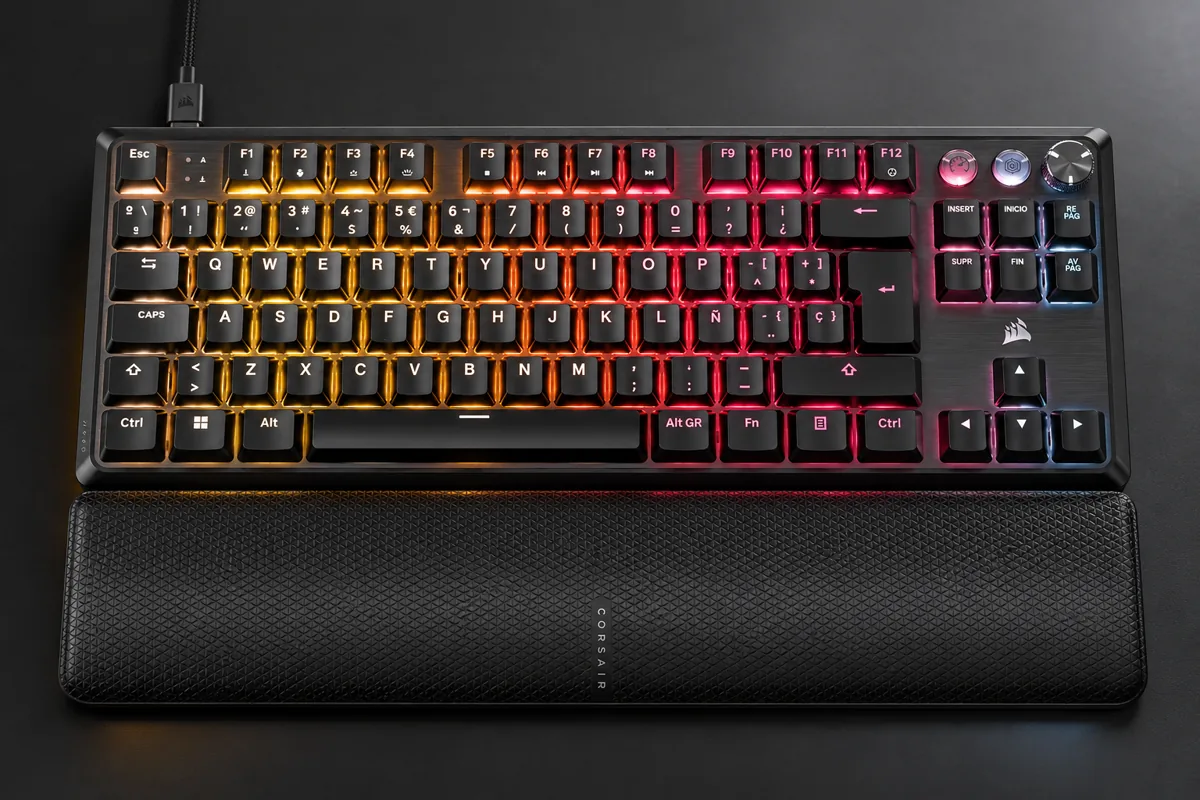 Corsair K70 PRO TKL RGB teclado gaming