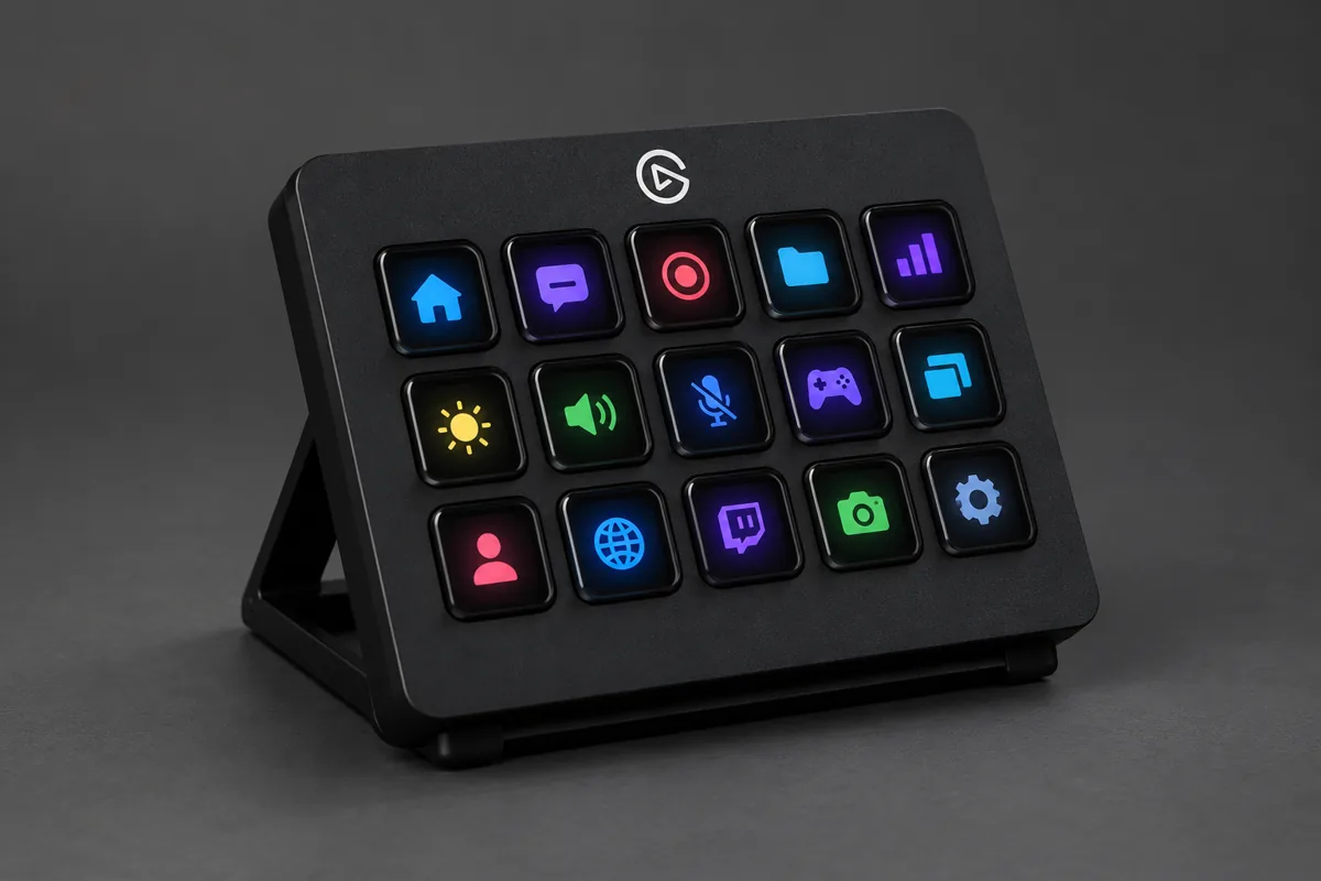 Elgato Stream Deck MK.2 negro controlador de 15 teclas