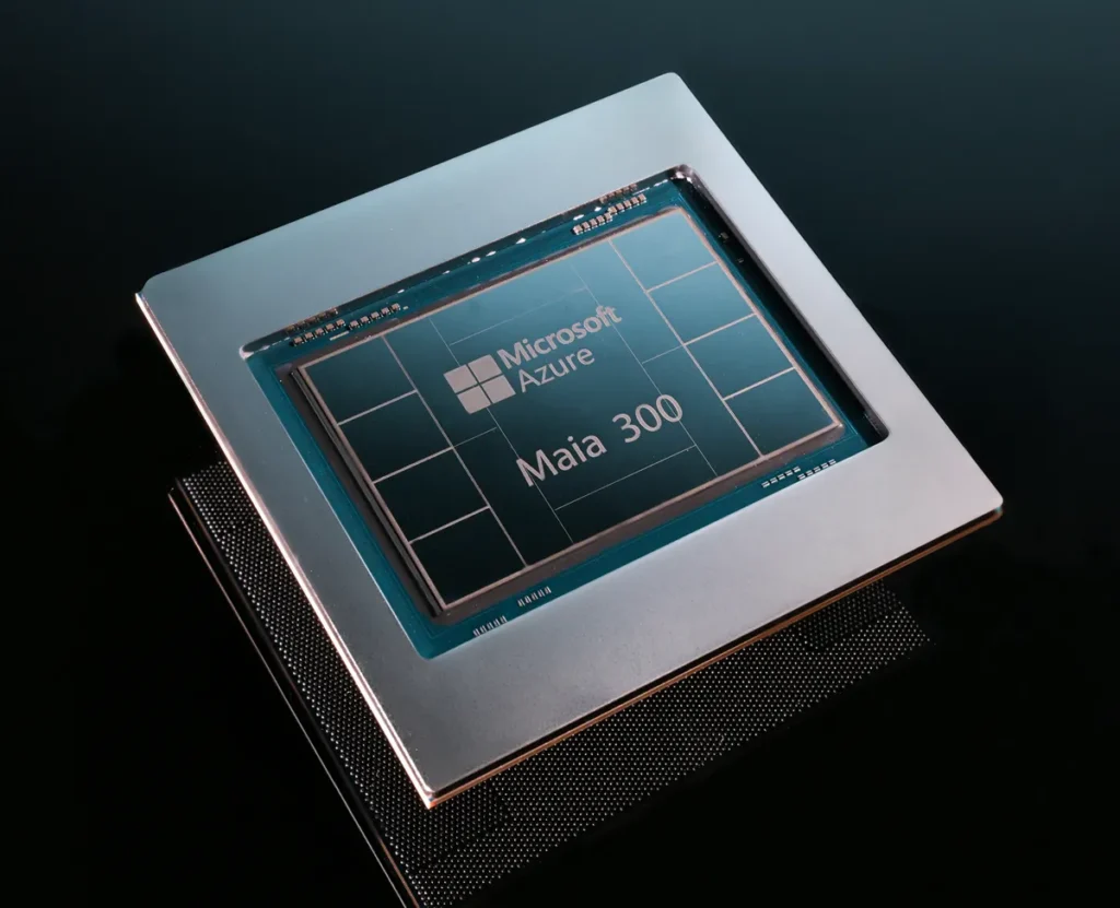 Microsoft Maia 300 chip de IA oficial