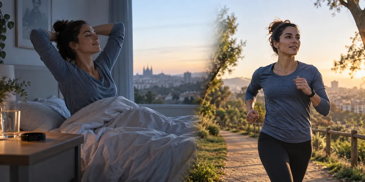 Samsung Health Sleep Coaching y Running Coach