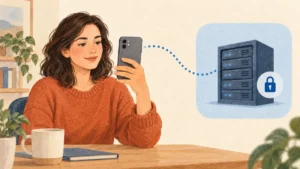 Vídeo selfie de Google con verificación y almacenamiento en servidores